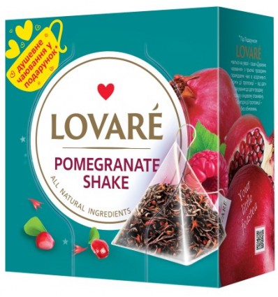 Чай черный LOVARE "Pomegranate Shake" 15х2г, пакет ( lv.74599 )