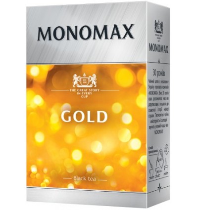 Чай черный МОNOМАХ "GOLD" 90г, лист