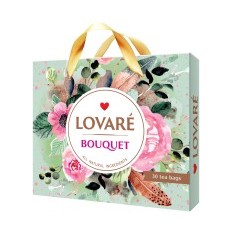 Чай асорті LOVARE "Bouquet" 6 видів пакетиків по 5 шт ( lv.74186 )