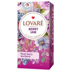 Чай квітковий LOVARE "Berry Jam" 24х1.5г, пакет