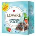 Чай LOVARE "Champagne splashes" бленд чорного та зеленого 20х2г, пакет