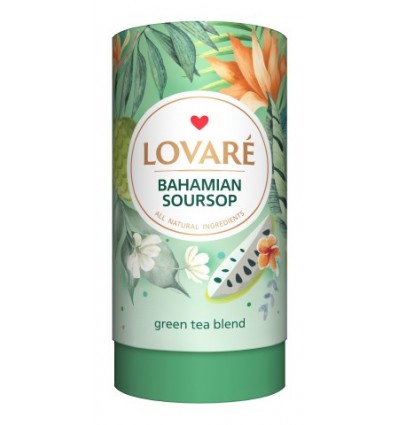 Чай зелений LOVARE "Багамський саусеп" 80г, лист