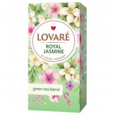 Чай зеленый LOVARE "Royal Jasmine" 24х1.5г пакет