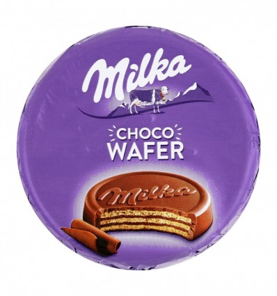 Вафли Milka Choco wafer с начинкой из какао 30г