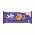 Печиво Milka Choco grain з вівсяними пластівцями вкрите молочним шоколадом 168г