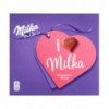Конфеты Milka с кремово-клубничной начин в молочн шокол 110г