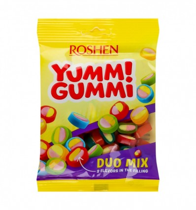 Конфеты желейные Roshen Yummi Gummi Duo Mix 70г