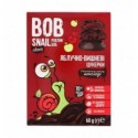 Конфеты Bob Snail яблочно-вишневые в черном шоколаде 60г