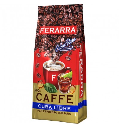 Кофе в зернах Ferarra Caffe Cuba Libre 200г