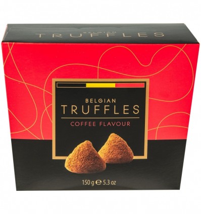 Трюфельные конфеты Belgian Truffes со вкусом кофе 150г