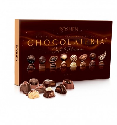 Цукерки Roshen Chocolateria 256г