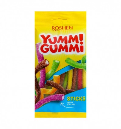 Цукерки желейні Roshen Yummi Gummi Sticks 70г
