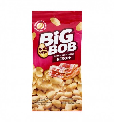 Арахіс Big Bob Бекон смажений солоний 60г