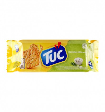 Крекер Tuc Sour cream&Onion соленый 100г