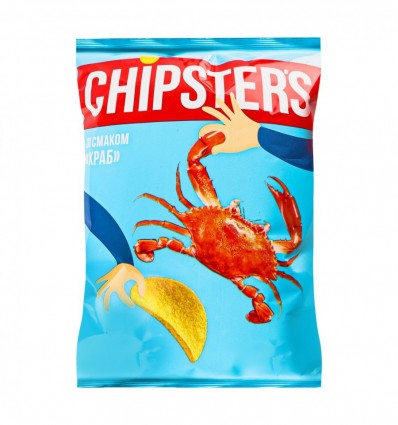 Чипсы Chipster`s Краб картофельные 130г