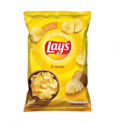 Чипсы Lay`s картофельные с солью 120г