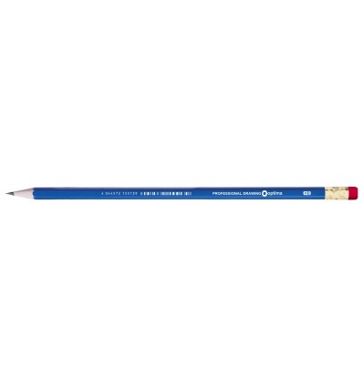 Олівець чорнографітний Optima 15513 синій