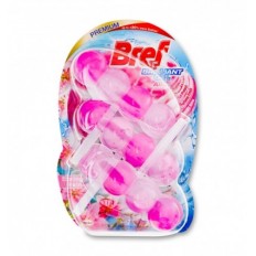 Засіб для унітазу Bref Brilliant Gel Весняний дощ 3х42г