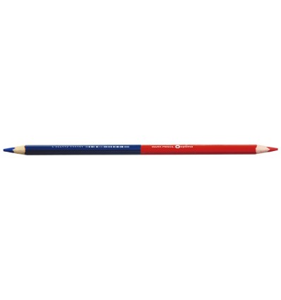 Олівець графітний Optima червоно-синій