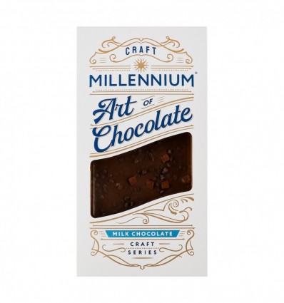 Шоколад Millennium Craft Series молочний з кранчем 100г