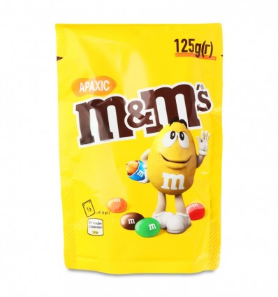 Драже M&M`s з арахісом та молочним шоколадом 125г