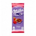 Шоколад Milka Малина та Крем молочний 90г