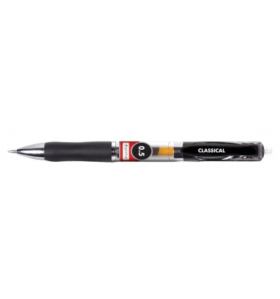 Ручка гелевая Optima CLASSICAL черная