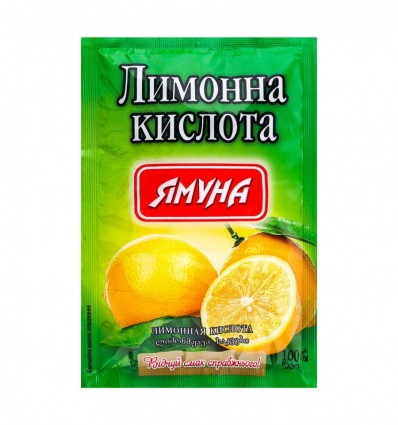 Кислота лимонная Ямуна 100г