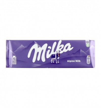 Шоколад Milka Alpine Milk молочный 270г