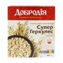 Пластівці Добродія Супер Геркулес вівсяні цільнозернові 500г