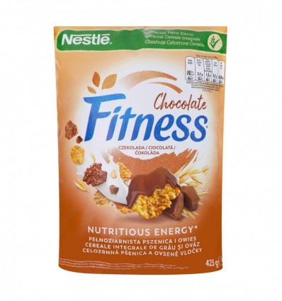 Хлопья Fitness Chocolate из цельной пшеницы 425г