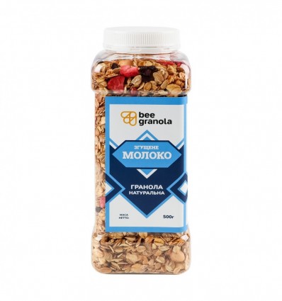 Гранола натуральна Bee Granola Згущене молоко 500г