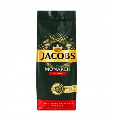 Кава Jacobs Monarch Intense натуральна смажена мелена 200г