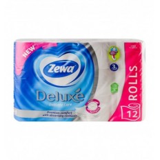 Папір туалетний Zewa Deluxe Delicate Care 12шт/уп
