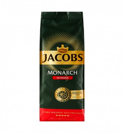 Кофе Jacobs Monarch Intense молотый натуральный жареный 400г