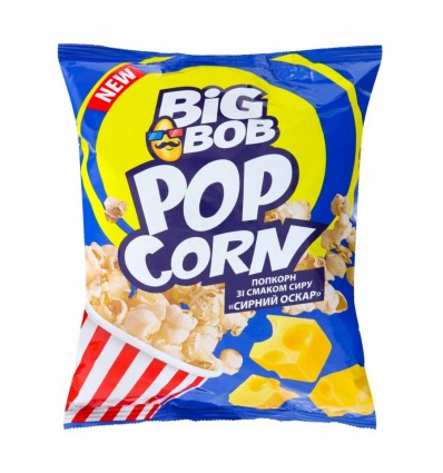 Попкорн Big Bob Сирний Оскар зі смаком сиру 80г