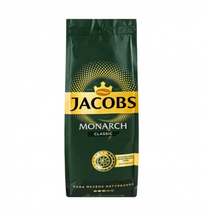 Кофе Jacobs Monarch Classic натуральный жареный молотый 200г