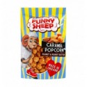 Попкорн Funny Sheep в карамелі з арахісом 100г