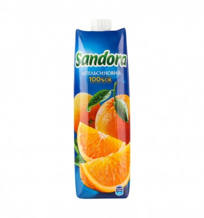 Сік Sandora апельсиновий неосвітлений 0.95л
