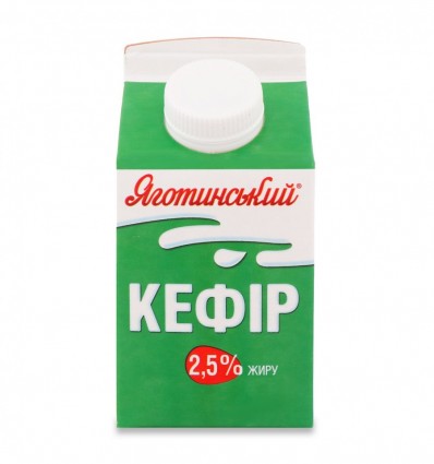 Кефир Яготинський 2.5% 450г