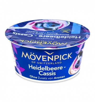 Йогурт Movenpick Чорниця-Чорна смородина 13% 150 г