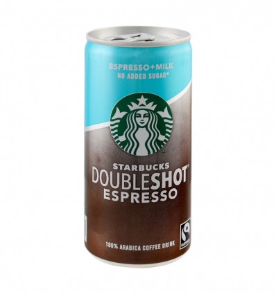 Напиток молочный Starbucks Doubleshot Espresso без сахар 200мл