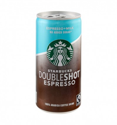Напій молочний Starbucks Doubleshot Espresso без цукру 200мл