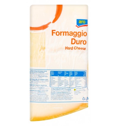 Сыр Aro Formaggio Duro твердый 32% весовой