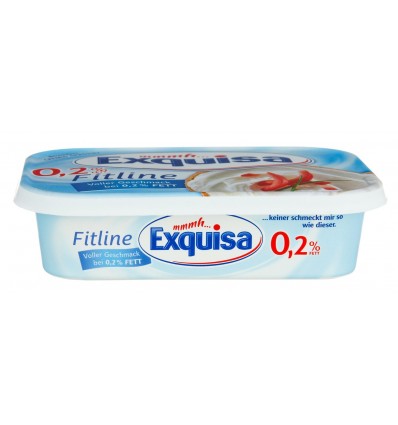 Сыр Exquisa Fitline сливочный 0.2% 200г