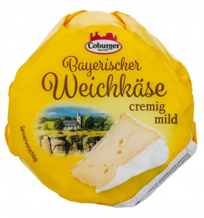 Сир мякий Coburger Bayerischer Weichkase creming mild 50% 150г