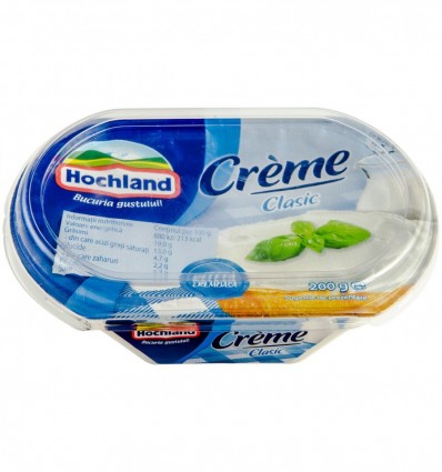 Сыр-крем Hochland сливочный 60% 200г