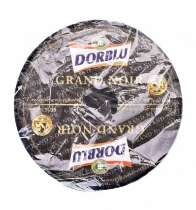 Сир Grand Noir Dorblu напівтвердий з блакитною пліснявою 60% ваговий