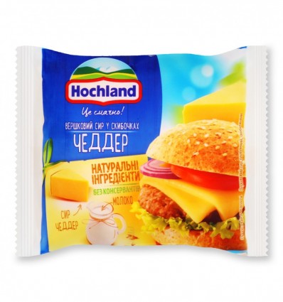 Сир Hochwald Cheddar плавлений 40% 130г