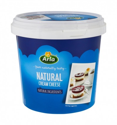 Крем-сыр Arla Natural 70% 1.5кг